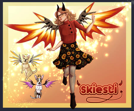 Skiesti and Friends Full Body + extras, $35